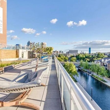 インディアナポリスStudio On The Canalアパートメント エクステリア 写真